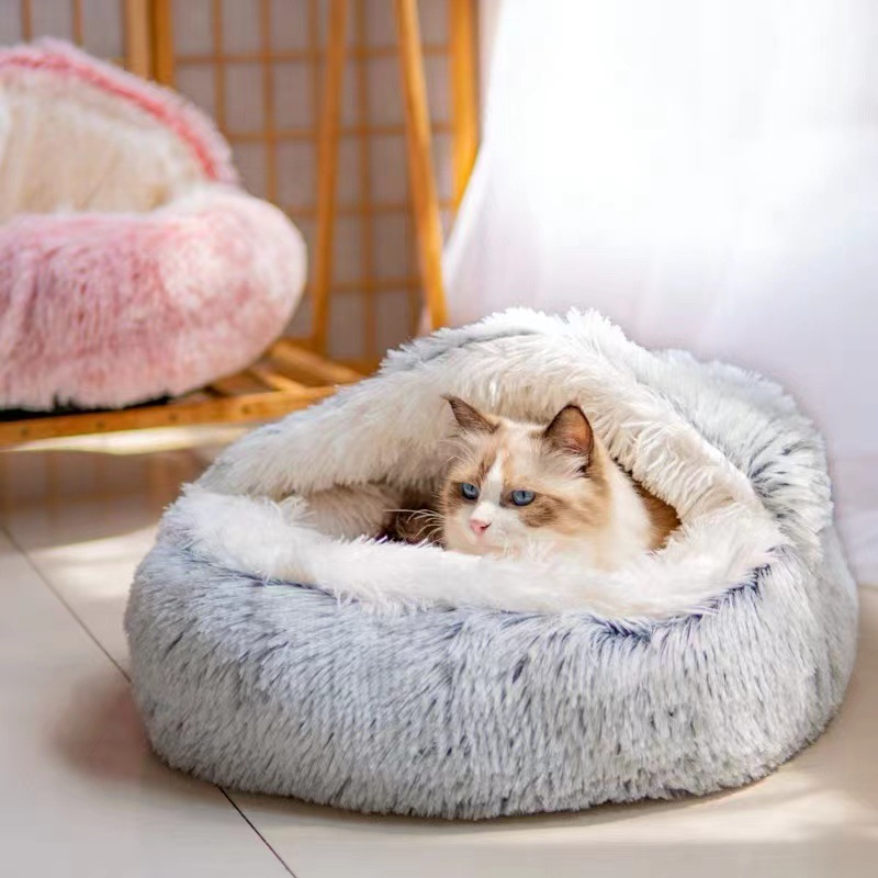 Cozy Cove Semi-Enclosed Cat Bed