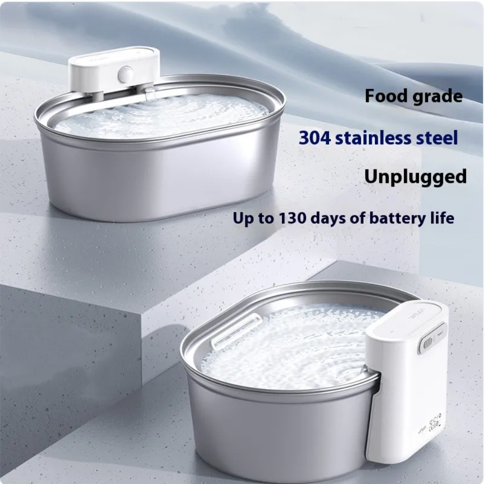 Stainless Steel Smart Pet Water Fountain