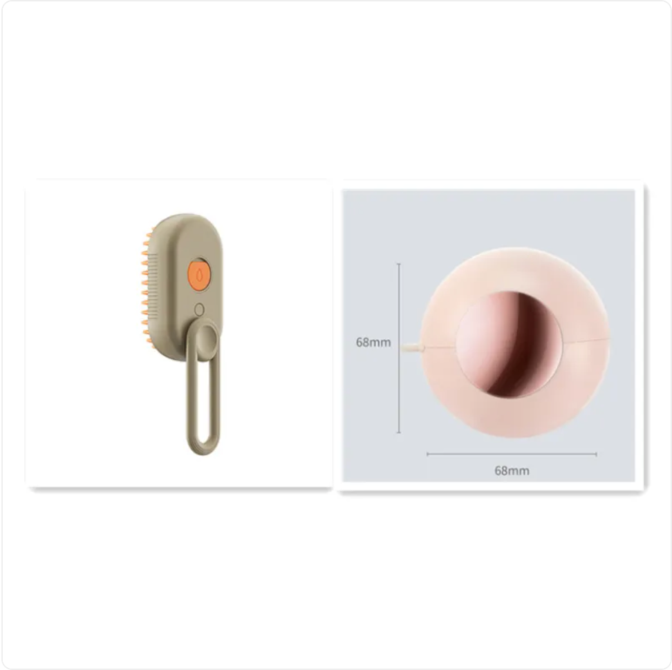 3-in-1 Electric Grooming Brush — Deshed, Detangle & Massage